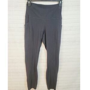 Lululemon Run Smoothly 7/8 Tight Leggings in Black, sz 6
